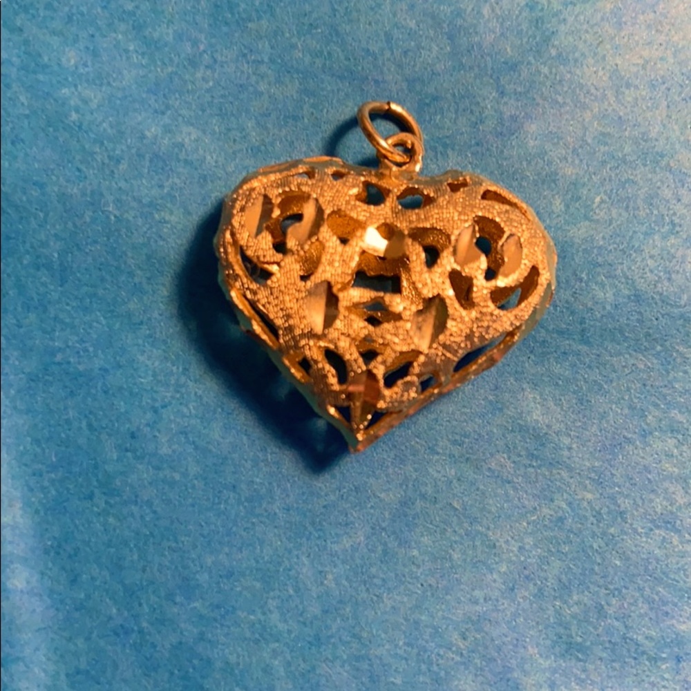 Gold Heart Charm